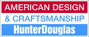 Hunter Douglas American Design and Craftsmanship logo