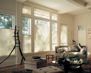 Hunter Douglas Ultraglide Window Blinds available through Aria On-Site